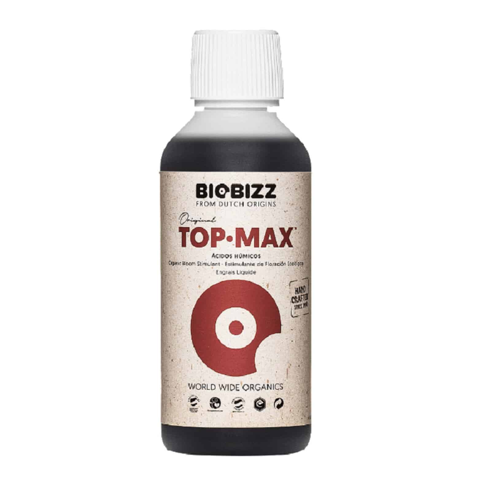 Biobizz Top-Max 250 Ml – Stimulateur De Floraison 100 % Biologique Et Écologique