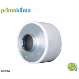 Prima Klima K2600-Flat Karbon Filtre 250 M3/H 100 Mm