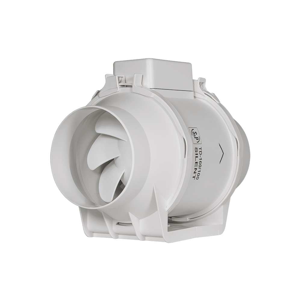 S&P TD160/100 N Silent Fan 180 m3/h 100 mm — ProBitki