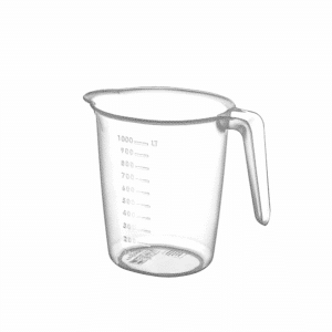 Plastik Ölçek Kap 1 Litre